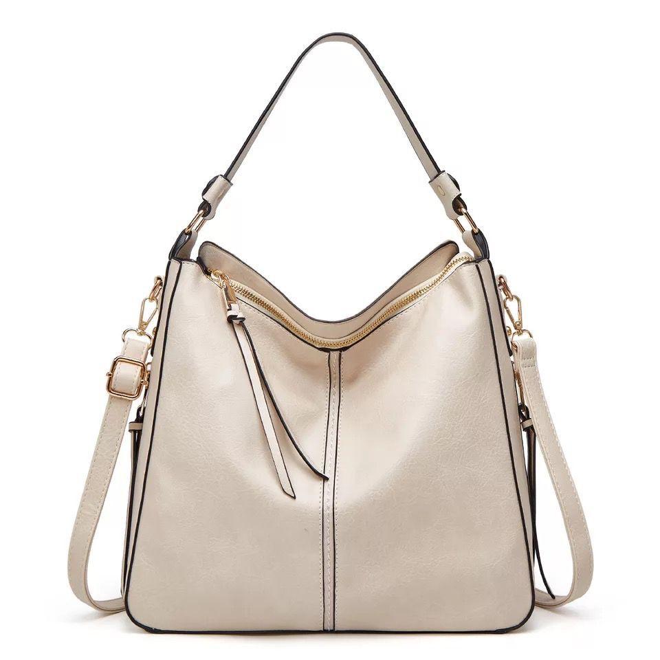 Luna™ - Elegant and spacious leather bag